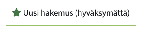Statusikoni, vihreä tähti.